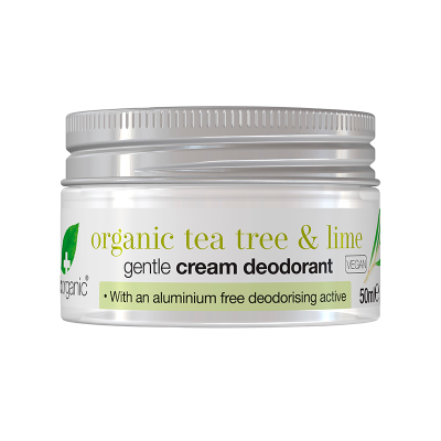 Dr. Organic Cream Deodorant Tea Tree & Lime (50 ml)