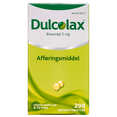 Dulcolax Enterotabletter 5 mg (200 stk)