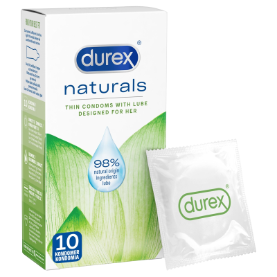 Durex Naturals Kondomer (10 stk)