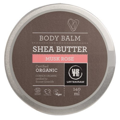 Urtekram Body Balm musk/rose Shea butter (140 ml)