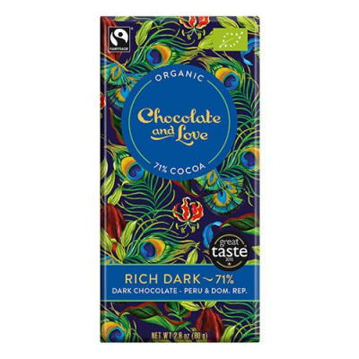 Chocolate and Love Rich dark 71% Ø (80 g)