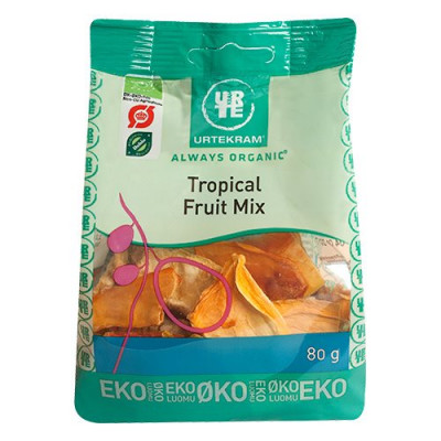 Urtekram Tropical fruit mix Ø (80 g)