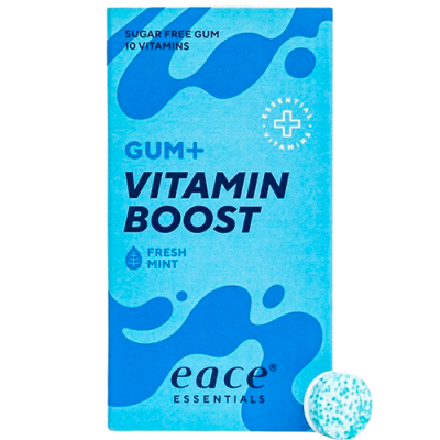 Eace Vitamin Gum Fresh Mint (10 stk)