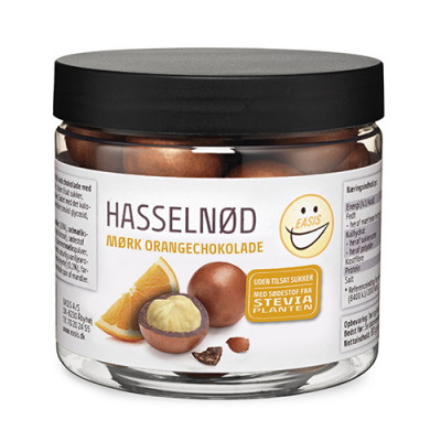 EASIS Hasselnød med mørk orangechokolade (80 g)