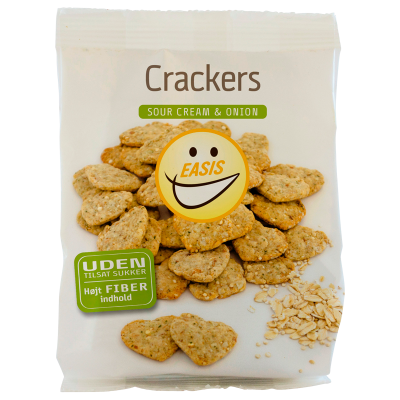 EASIS Crackers Sour Cream And Onion (100 g)