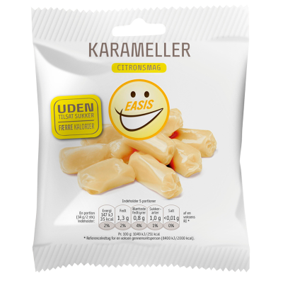 EASIS Karameller Citronsmag (70 g)