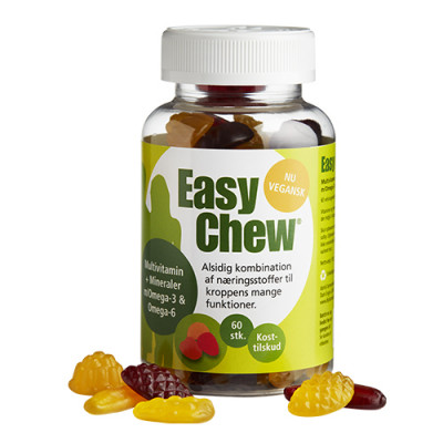 EasyChew Multivitamin med Omega-3 (90 stk)