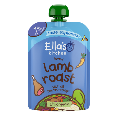 Ellas Kitchen Babymos Lam/Kartofel/Grøntsager Ø 7 Mdr (130 gr)