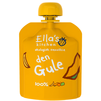Ellas Kitchen Babymos Banan/Mango/Abrikos/Æble Ø (90 gr)