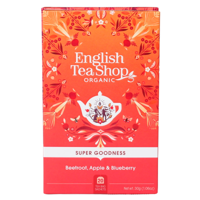 English Tea Shop Beetroot, Apple & Blueberry Ø (20 breve)
