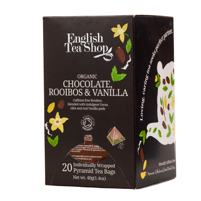 English Tea Shop Chocolate Rooibos & Vanilla Ø (20 stk)