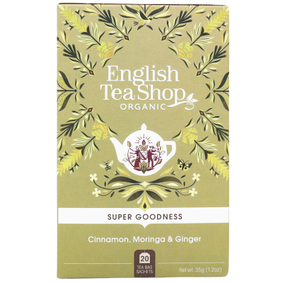 English Tea Shop Cinnamon, Moringa & Ginger Ø (20 breve)