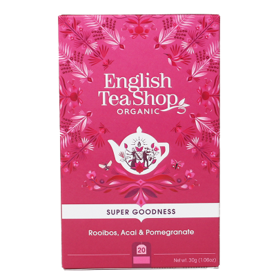 English Tea Shop Rooibos, Acai & Pomegranate Ø (20 breve)