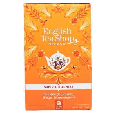 English Tea Shop Turmeric, Ginger & Lemongrass Ø (20 breve) 