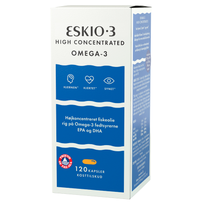Eskio-3 High Concentrate Omega-3 (120 kap)