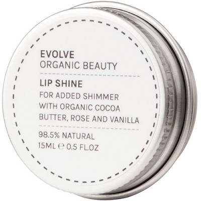 Evolve Organic Beauty Lip Shine True Gold (15 ml)