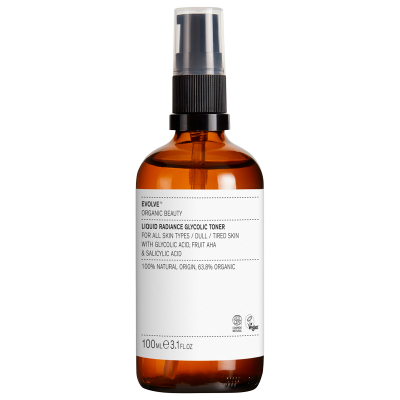 Evolve Organic Beauty Liquid Radiance Glycolic Toner (100 ml)