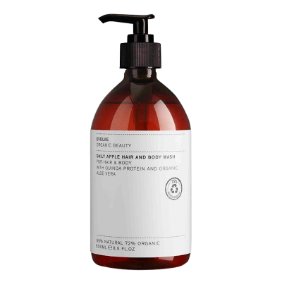 Evolve Organic Beauty Daily Apple Hair And Body Wash (500 ml)