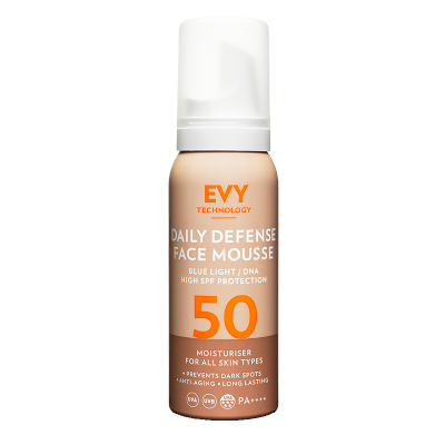 EVY TECHNOLOGY Daily Defense Face Mousse SPF50 (75 ml)