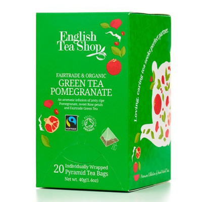 English Tea Shop Green Tea Pomegranate Ø (20 br)