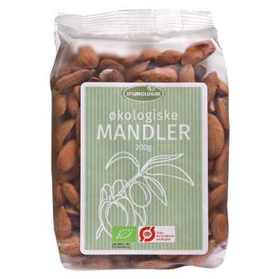 Spis Økologisk Mandler Ø (200 g)