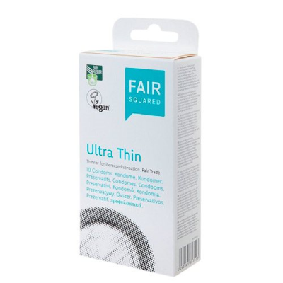Fair Squared Kondomer Ultra Thin (10 stk)