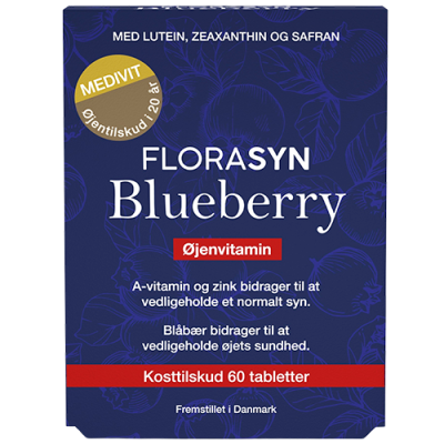 Florasyn Blueberry Øjenvitamin (60 tabl)