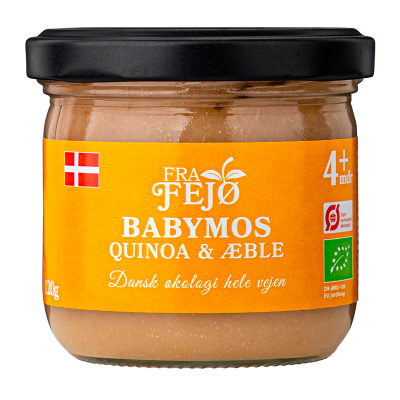 Fra Fejø Babymos Quinoa/Æble Ø (150 g) (Helsebixen)