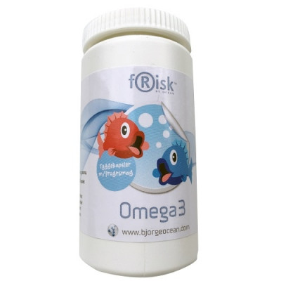 Frisk Omega-3 tyggekapsler (90 stk.)