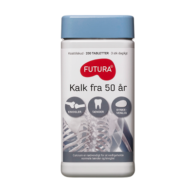 Futura Kalk 50+ (200 tab)