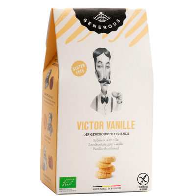 Generous Victor Vanilla Småkage Ø (120 g)