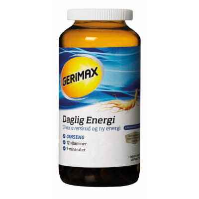 Gerimax Daglig Energi Blå (200 tabletter) 