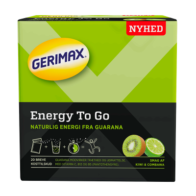 Gerimax Energy To Go Kiwi Combava (20 stk)