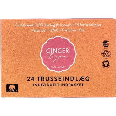 Ginger Organic Trusseindlæg Standard Ø (24 stk)
