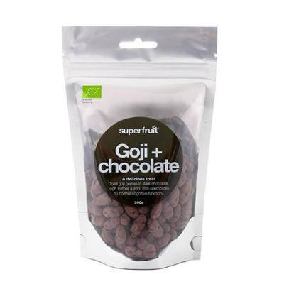 Superfruit Gojibær med Chokolade (200 gr)
