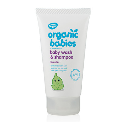 Green People Organic Babies Baby Wash & Shampoo Lavender (150 ml)