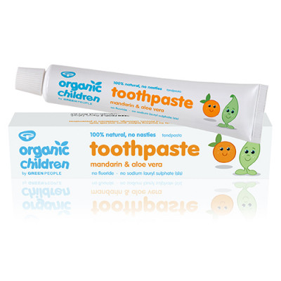 GreenPeople Mandarin Toothpaste with Fluoride (50 ml)