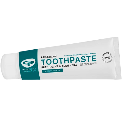 Green People Fresh Mint & Aloe Vera Toothpaste With Fluoride (75 ml)
