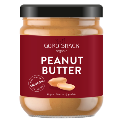 Guru Snack Peanut Butter Smooth Ø (500 g)