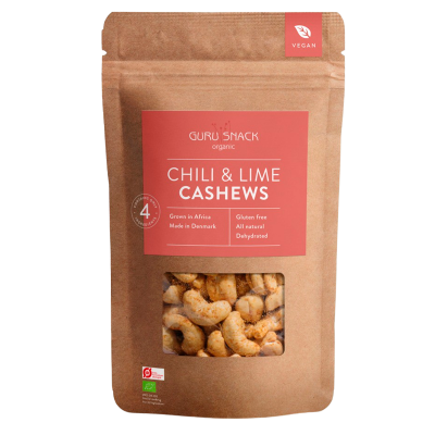 Guru Snack Chili & Lime Cashews (100 g )