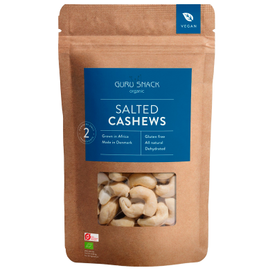 Guru Snack Salted Cashews (100 g)