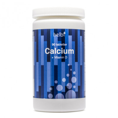 Helbi Calcium 200 mg (90 kapsler)