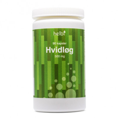 Helbi Hvidløg 500 mg (90 kapsler)