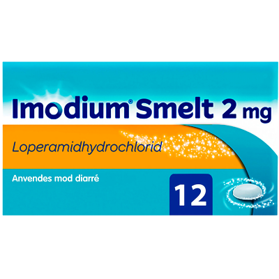 Imodium Smelte Fryse tablet 2MG (12 stk)