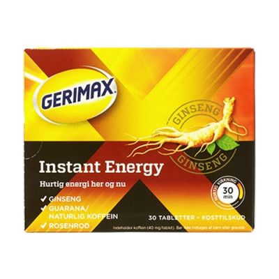 Gerimax Instant Energy 30 stk