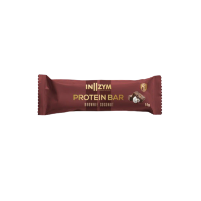 IN||ZYM Protein Bar - Brownie Coconut (55 g) (Helsebixen)