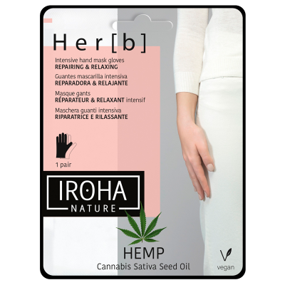 Iroha Cannabis Hand Mask (1 sæt)