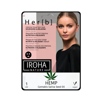Iroha Cannabis Intensive Tissue Mask ( 1 stk)