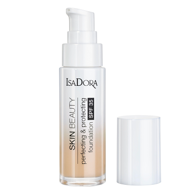 IsaDora Skin Beauty Perfecting & Protecting Foundation SPF 35 02 Linen