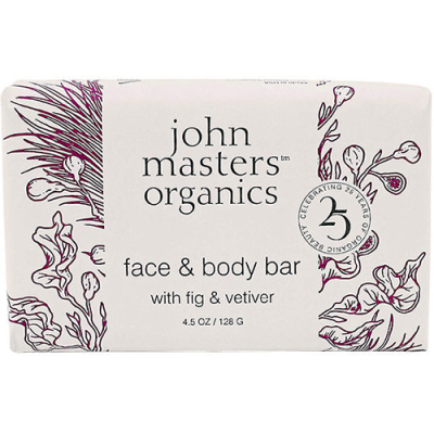John Masters Face & Body Bar Fig & Vetiver (128 g)